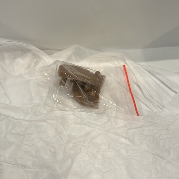 LIU-JO Italian Brown Woven Leather Platform sandal size 38 - Picture 8 of 8